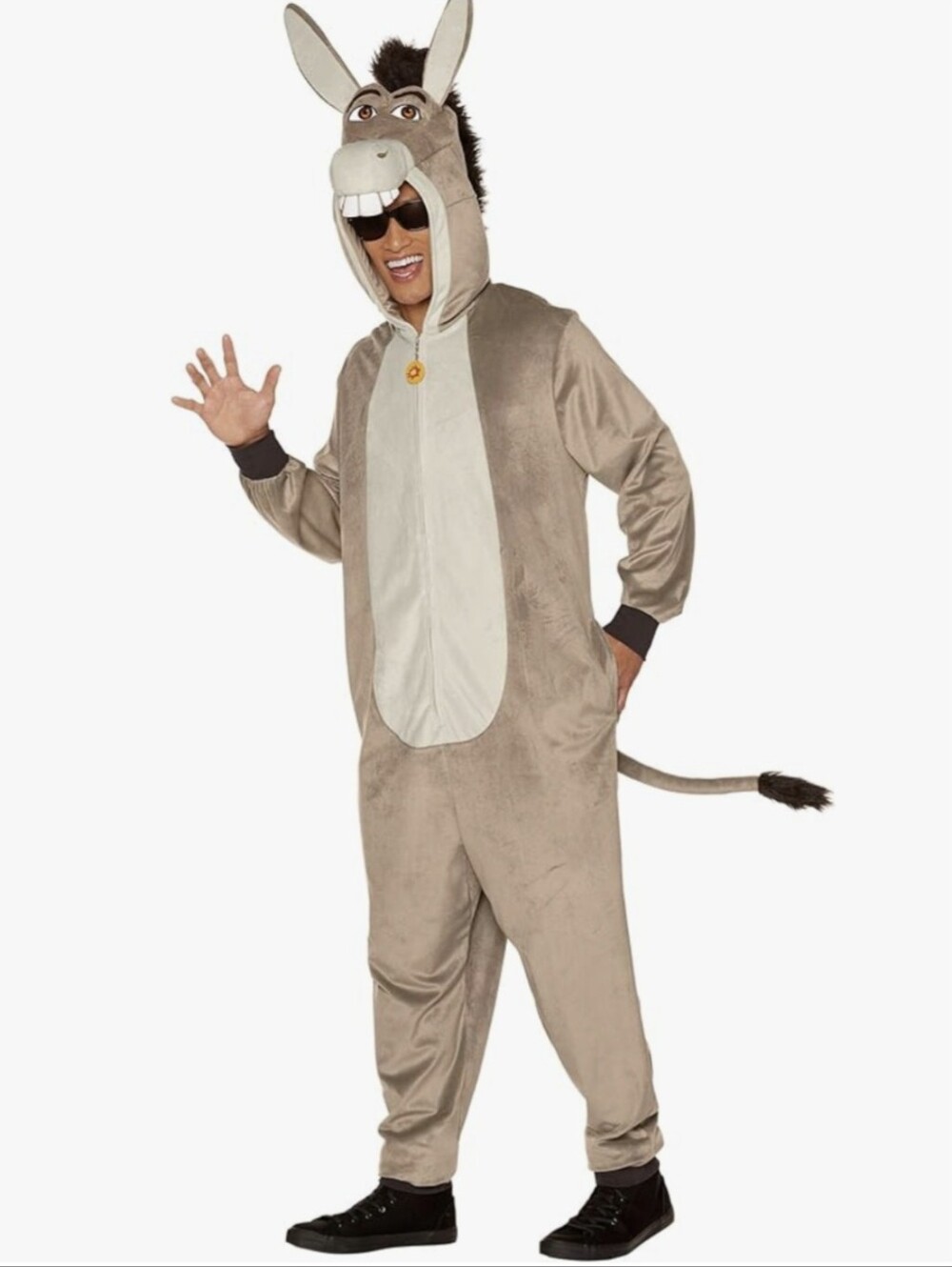 Halloween Shrek Donkey Spirit Furry Costume Adult